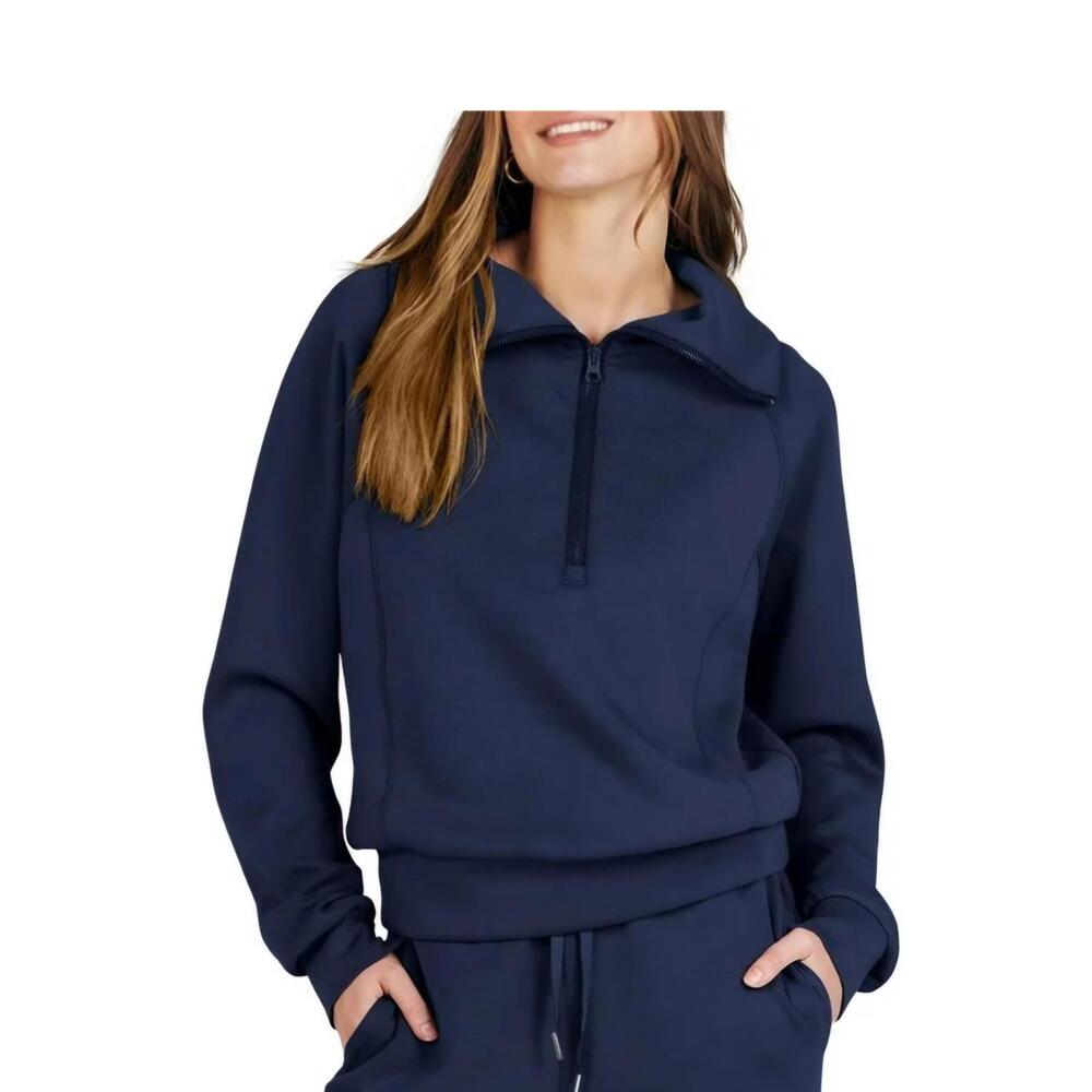 UVN Cozy Women's Navy Performance Set Size Lg - Picture 4 of 5